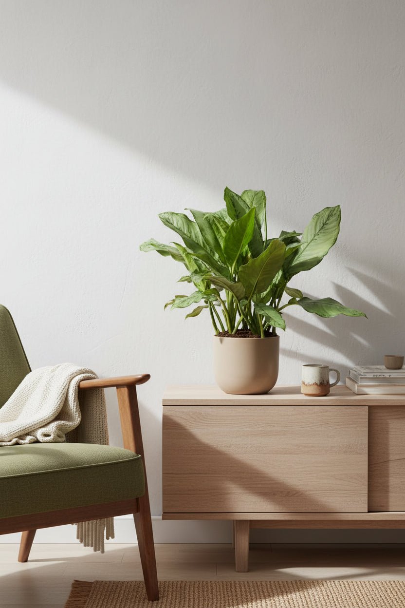 Aglaonema B.J. Freedman — Ø24 cm — H70 cm - Verdeia - 3