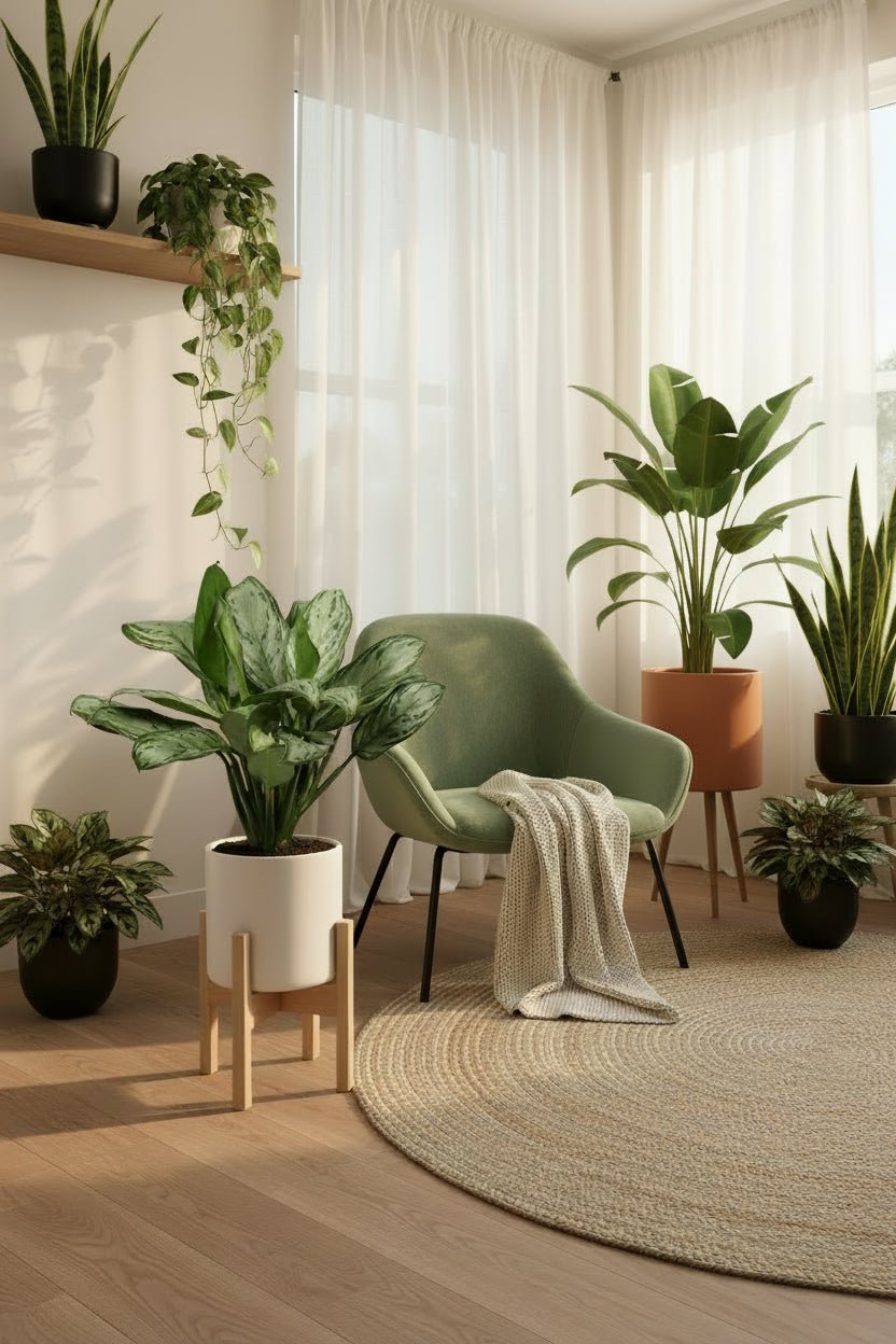 Aglaonema Maria Christina (Pianta cinese) - H40 cm | Vaso Ø14 cm - Verdeia - 4