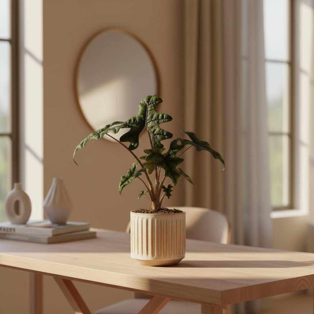 Alocasia Jacklyn — Elefantøre — Ø12 cm — H30 cm - Verdeia - 4
