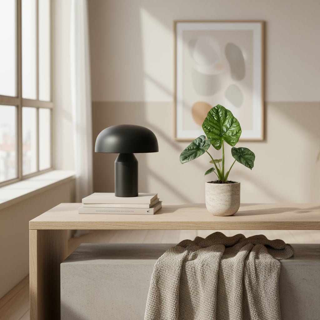 Alocasia Lukiwan — Oreja de elefante — Ø12 cm — H20 cm - Verdeia - 4