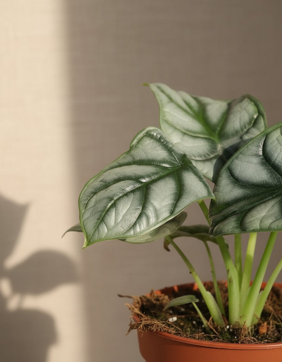 Alocasia Silver Dragon - 12 x 25 cm - Verdeia
