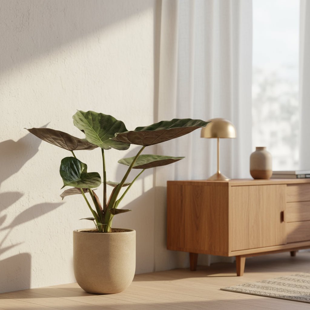 Alocasia Wentii — Elephant Ear — Ø19 cm — H85 cm - Verdeia - 3