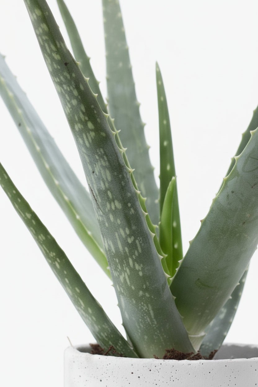 Aloe vera — Ø12 x A45 cm — Listo para colocar — Cerámica jade - Verdeia - 2