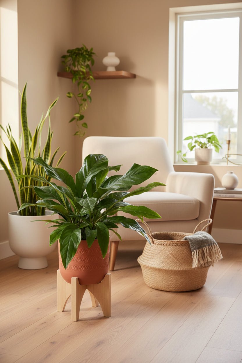 Anthurium Jungle Bush - H70 cm | Topf Ø30 cm - Verdeia - 4