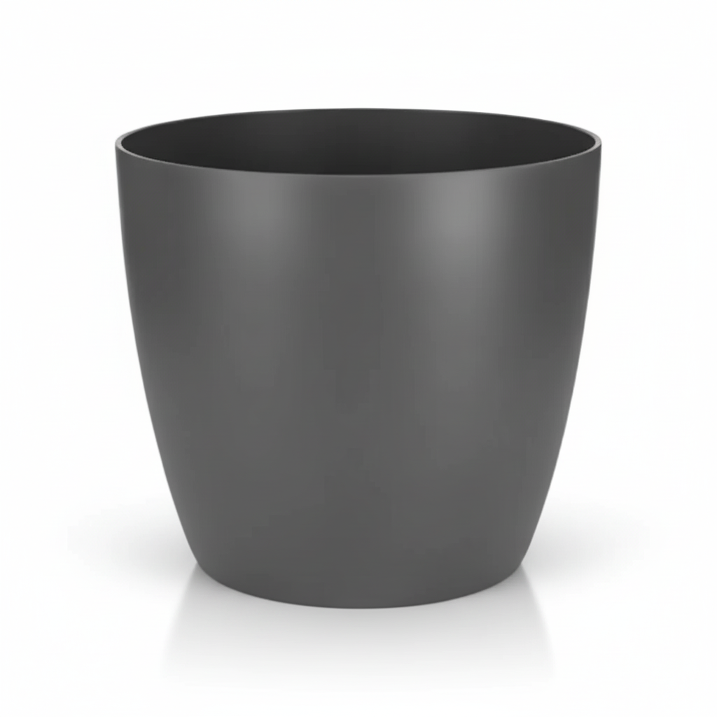 Cachepot Elho Brussels Round anthracite - Verdeia - 1