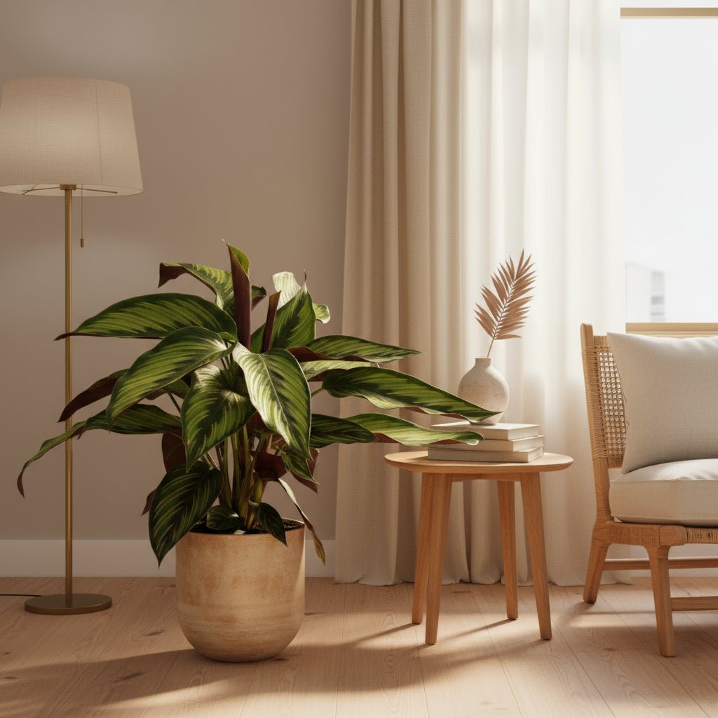 Calathea majestica ‘Princeps’ — Calathéa royale - Verdeia