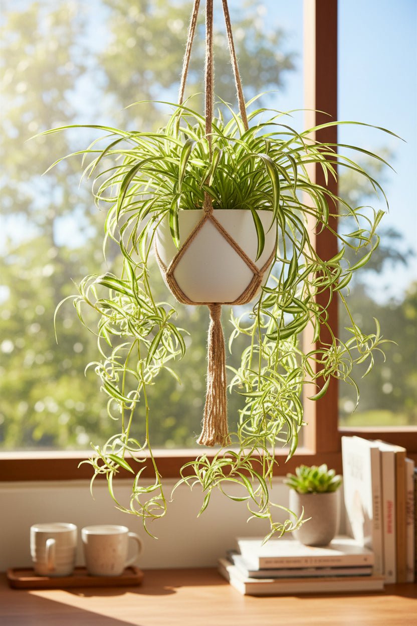 Chlorophytum comosum &