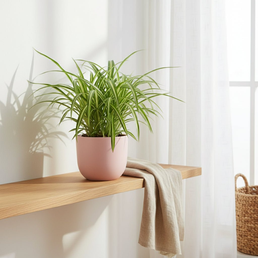 Chlorophytum comosum ‘Variegatum’ — Planta araña variegada - Verdeia - 3