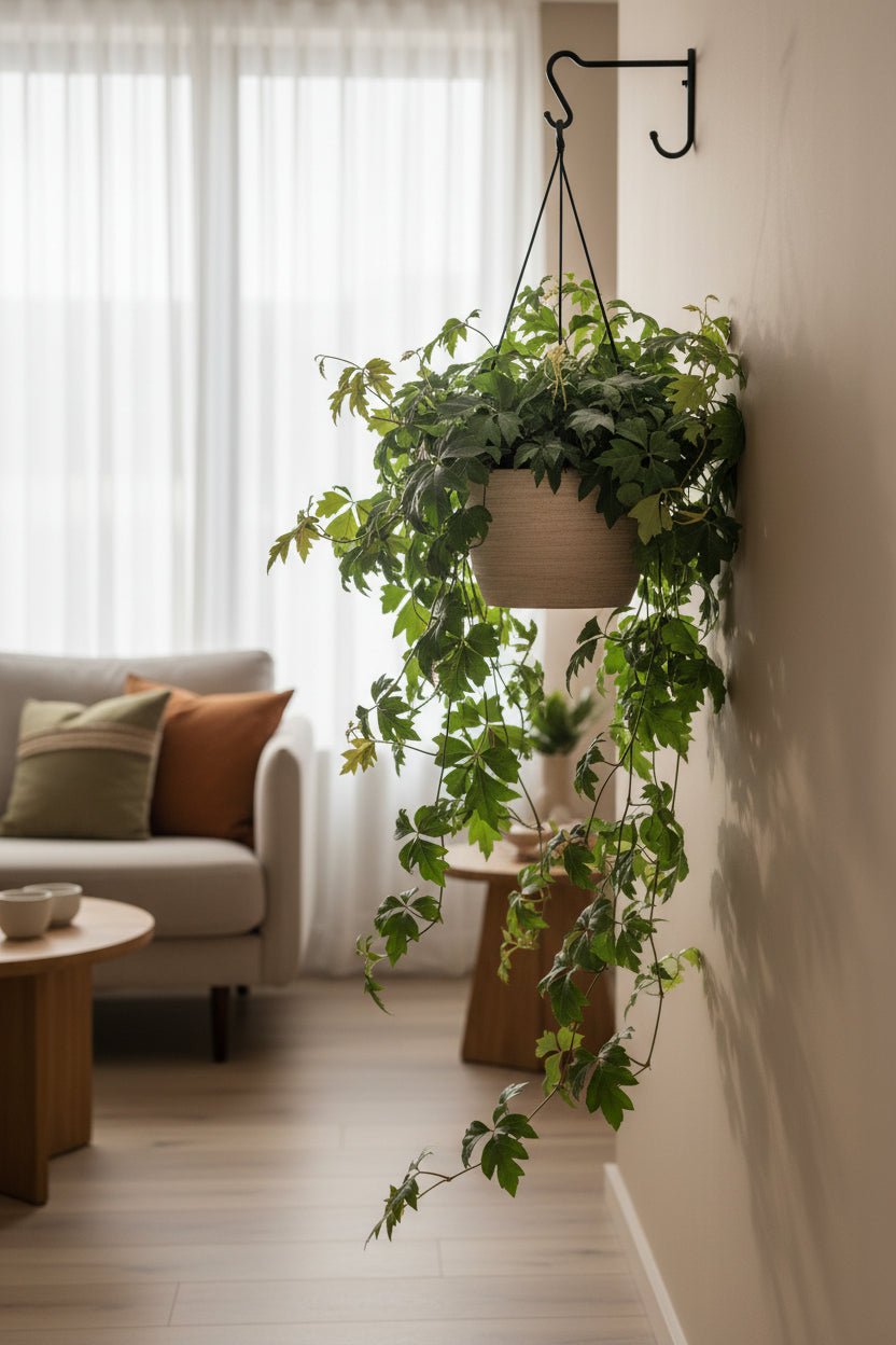 Cissus Rhombifolia Ellen Danica — Planta de interior — Ø17 cm — H70 cm - Verdeia - 4