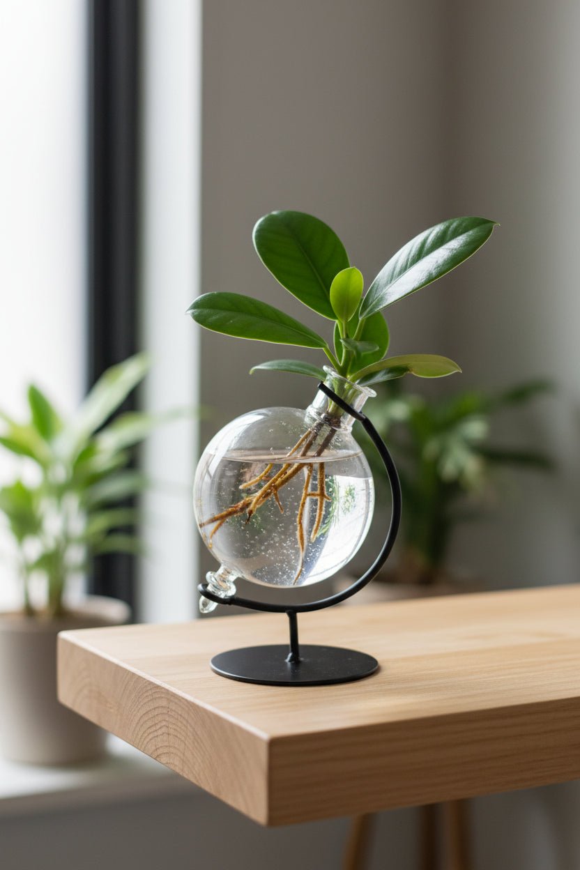 Clusia en pot Victoria — Planta hidropònica mini — Ø5 cm — H10 cm - Verdeia - 3