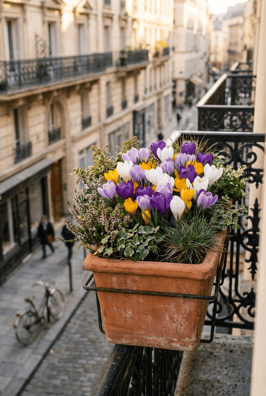 Crocus à grandes fleurs en mélange (Crocus vernus) — Bulbes calibre 7/8 - Verdeia - 4