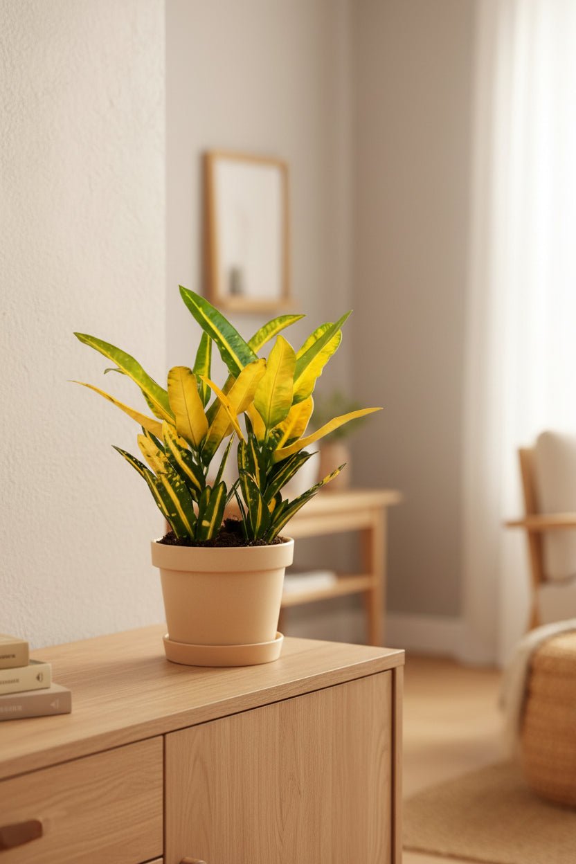 Croton Sunny Star — Codiaeum — Ø12 cm — H30 cm - Verdeia - 3