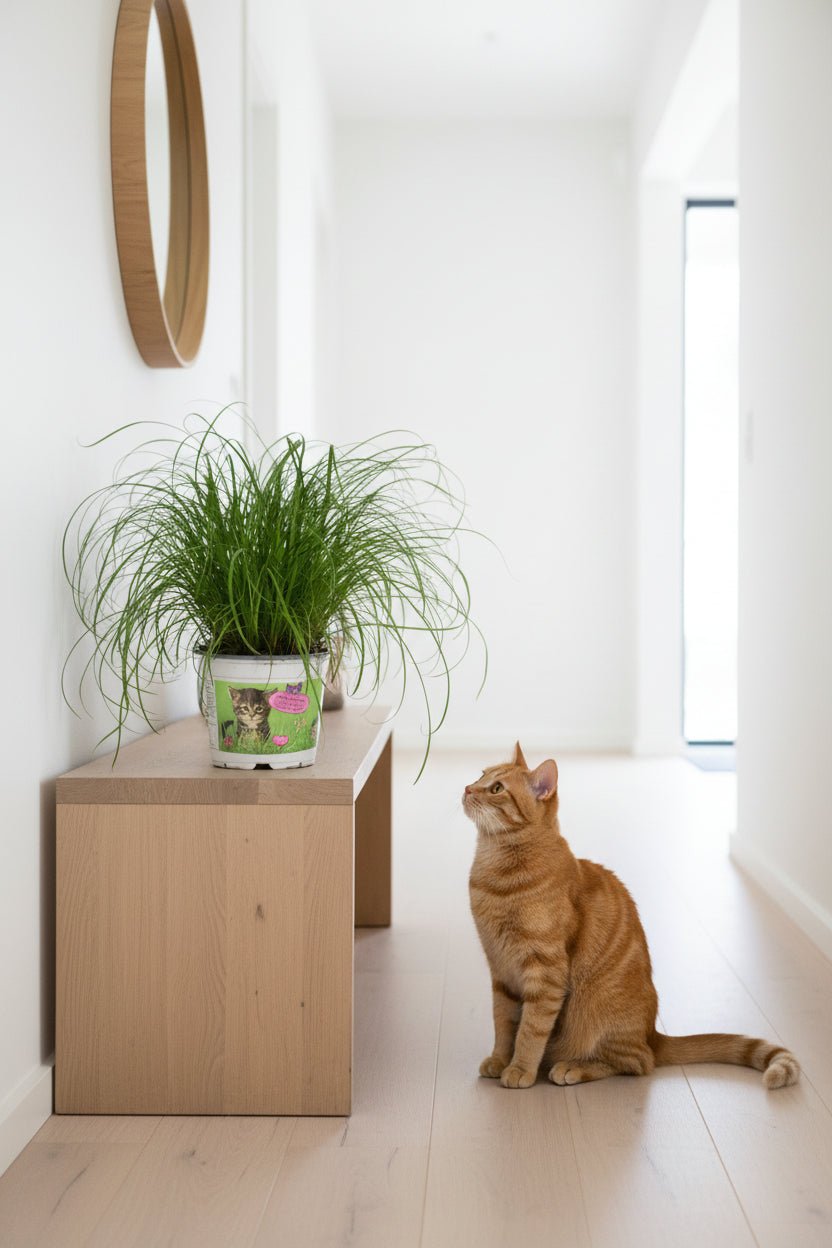 Cyperus Alternifolius (Herbe à chats) - H20 cm | Pot Ø12 cm - Verdeia - 4