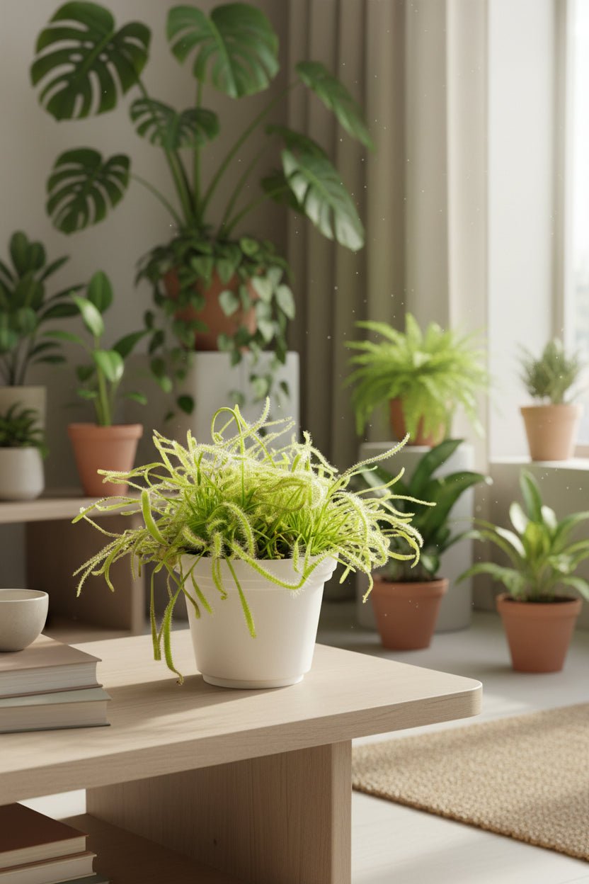 Drosera Capensis — Rossolis del Cap — Ø12 cm — H17 cm - Verdeia - 5