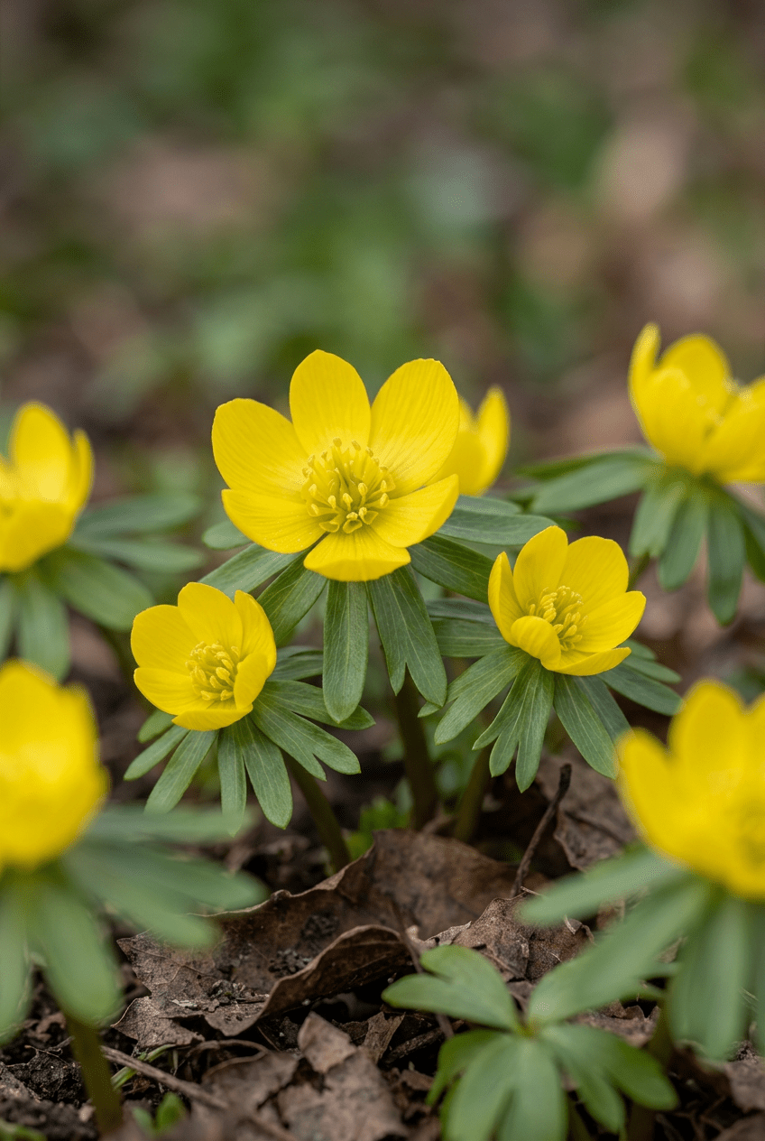 Éranthe de Cilicie (Eranthis cilicica) — Bulbes calibre 4/5 - Verdeia - 1