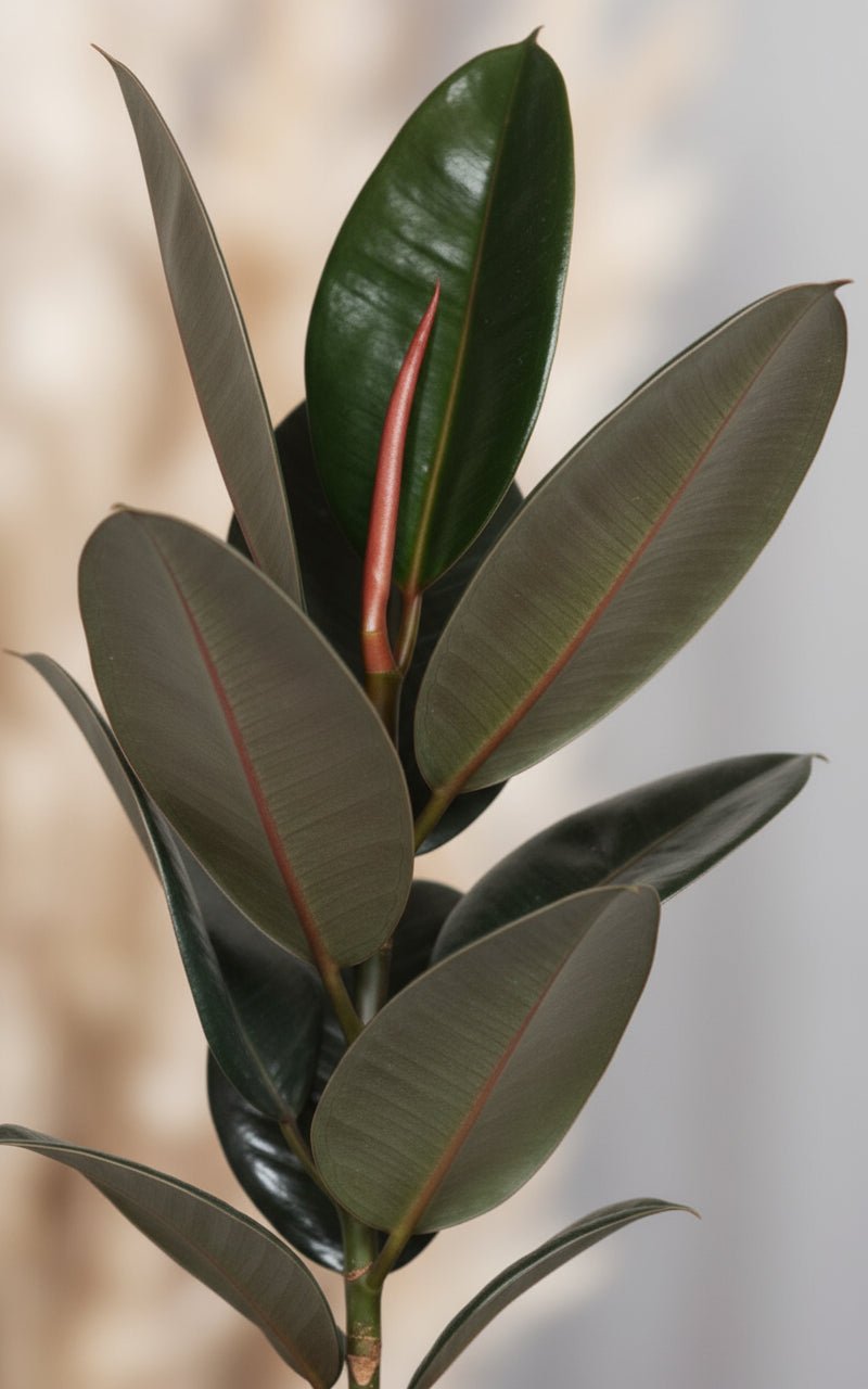 Ficus Elàstica Abidjan - 17 x 60 cm - Verdeia - 2