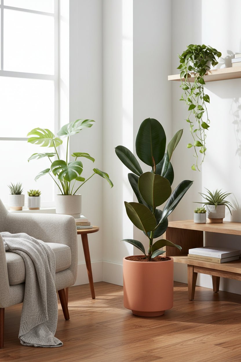 Ficus Elastica Robusta – Planta de cautxú - Verdeia - 5