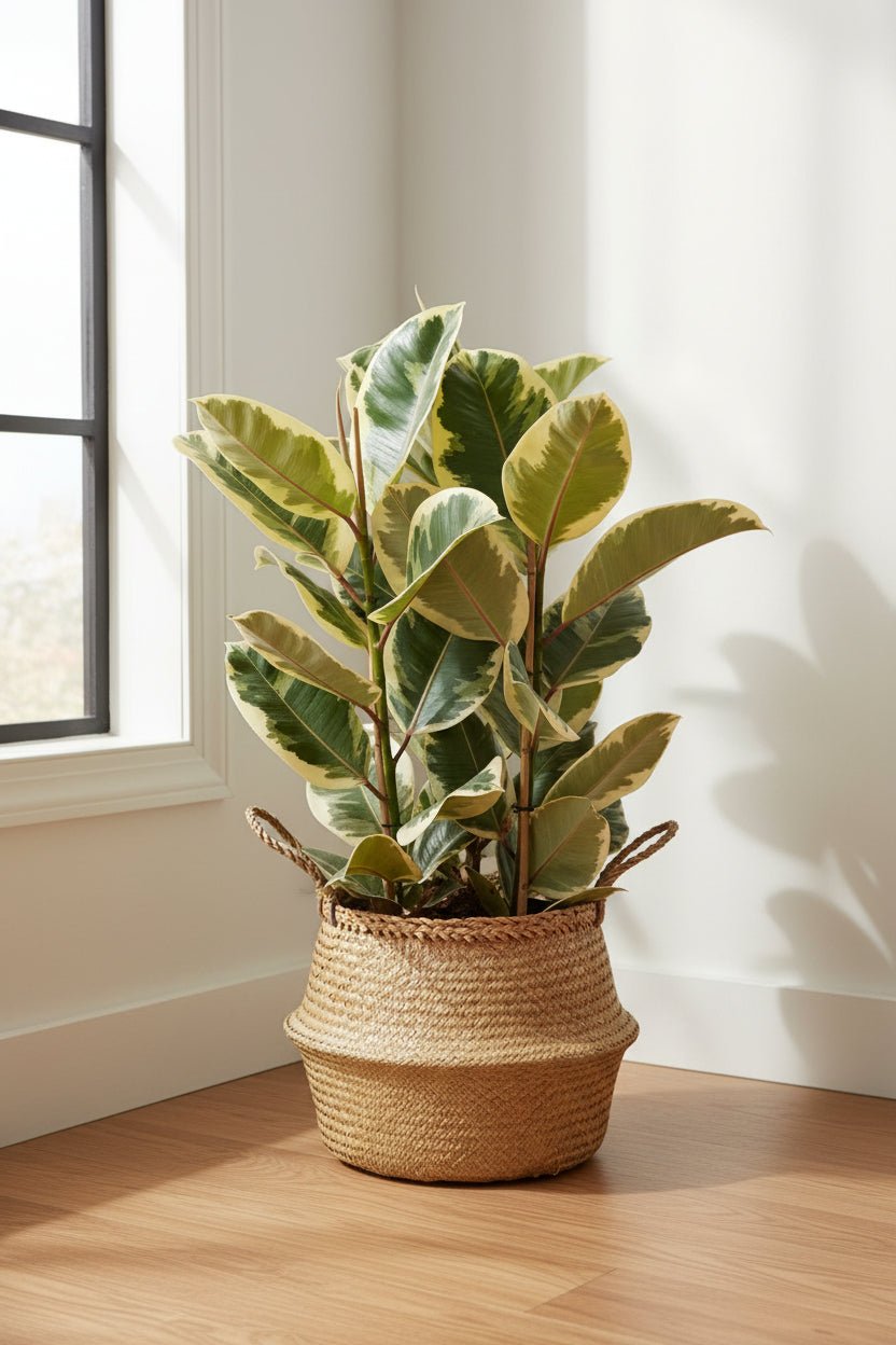 Ficus Elastica Tineke (Caoutchouc panaché) - Verdeia - 8