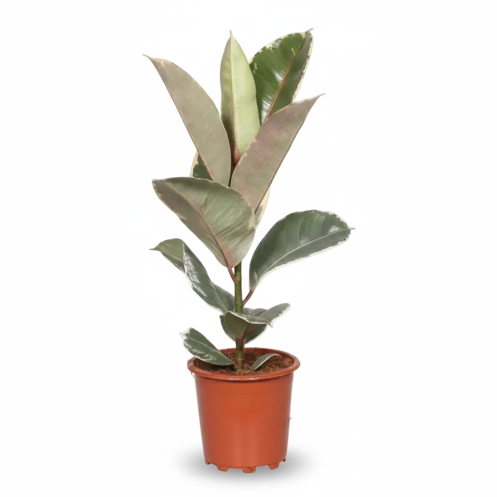 Ficus Elastica Tineke — Caucho jaspeado - Verdeia - 1