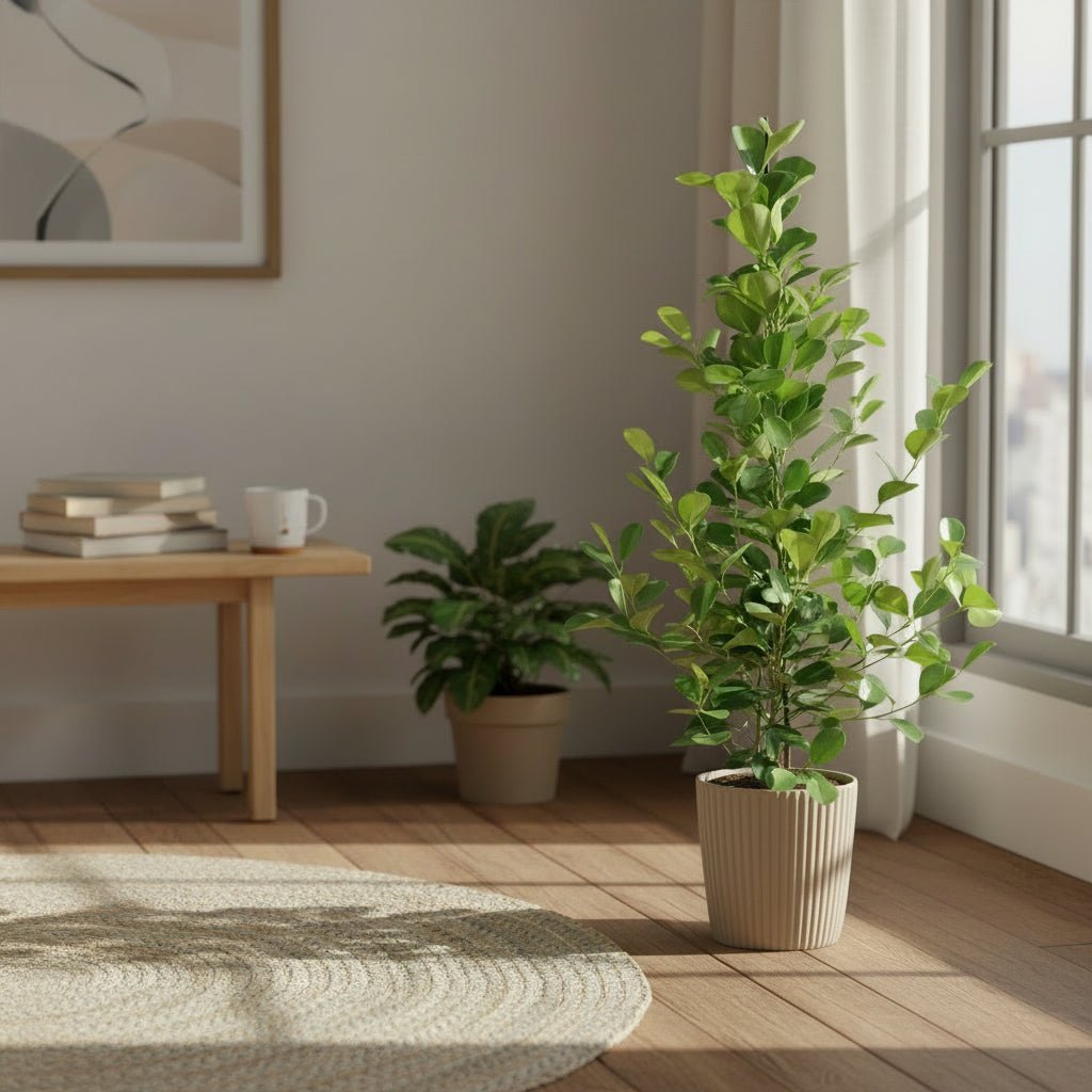 Ficus Microcarpa Moclame – Ø21 cm – H95 cm - Verdeia - 5