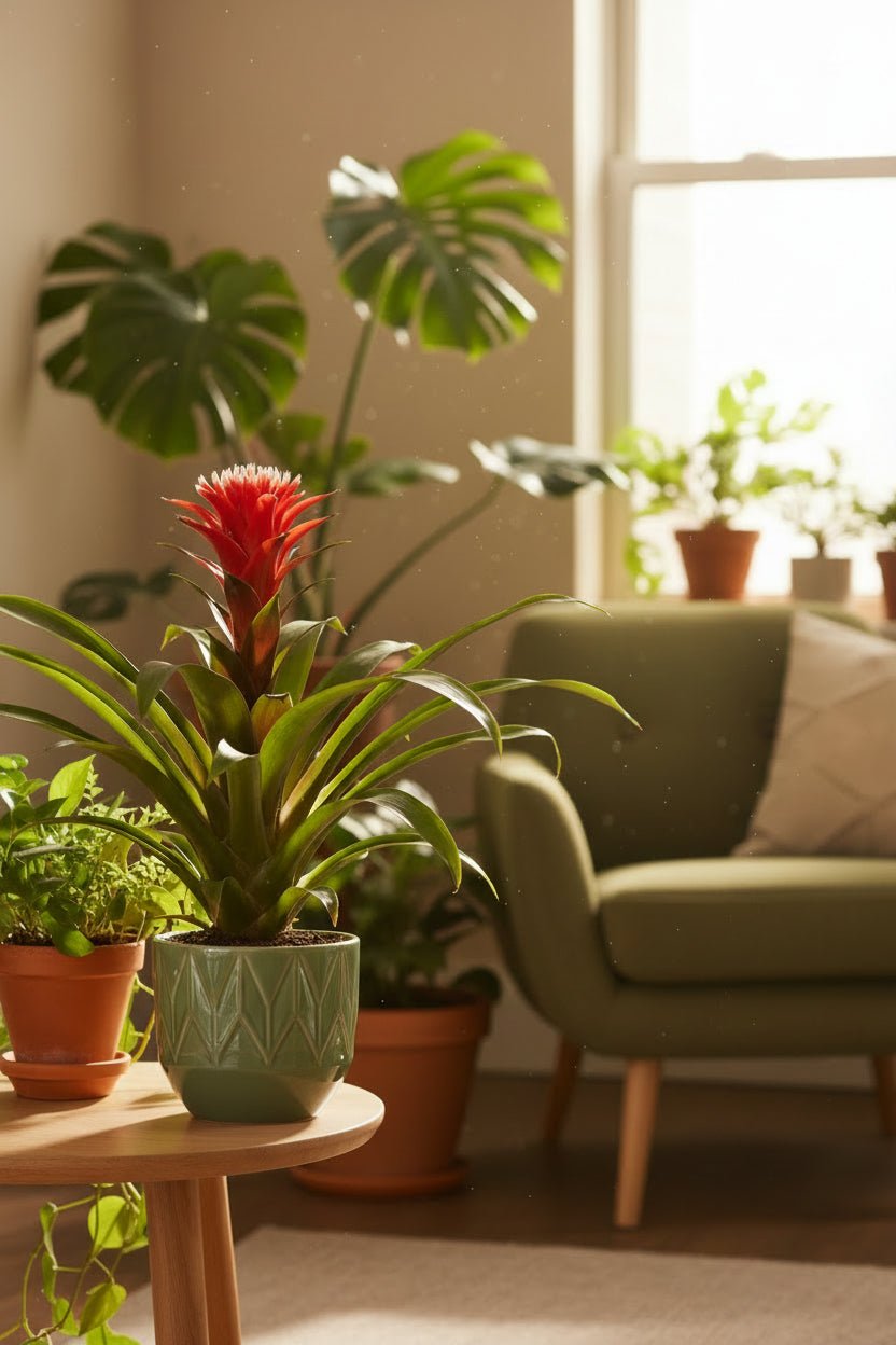 Guzmania Hope - Ø12cm - H40cm - Verdeia - 5