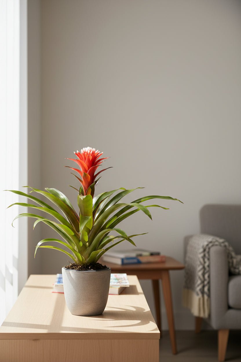 Guzmania Hope - Ø12cm - H40cm - Verdeia - 4