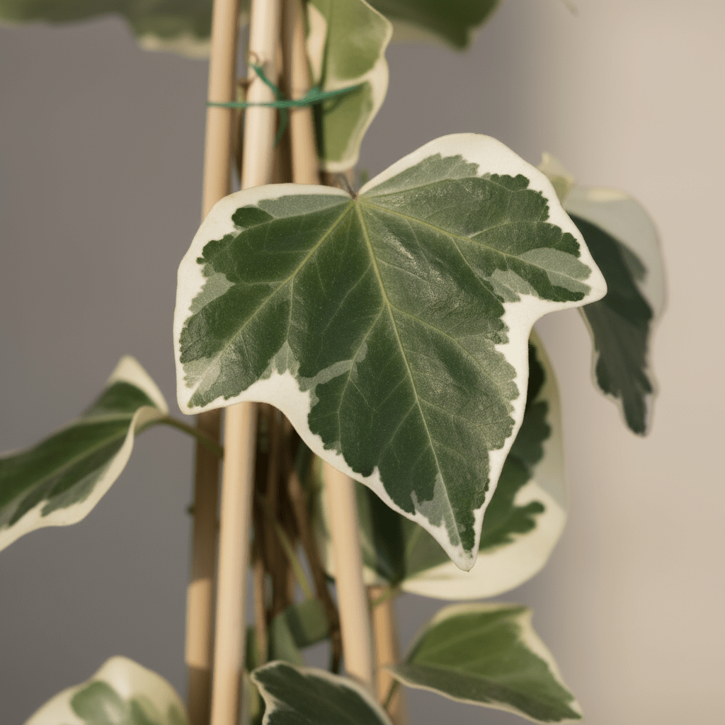 Hedera algeriensis ‘Gloire de Marengo’ – Lledoner panaché – D15 x A65 cm - Verdeia - 2