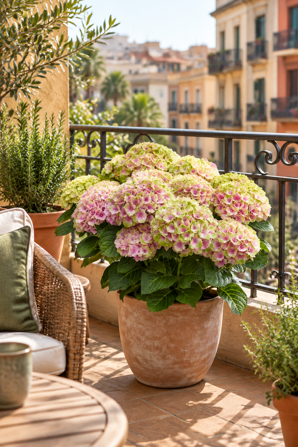 Hydrangea macrophylla Magical® Jewel Pink (Hortensia à fleurs changeantes) — H55 cm | Pot Ø23 cm - Verdeia - 3
