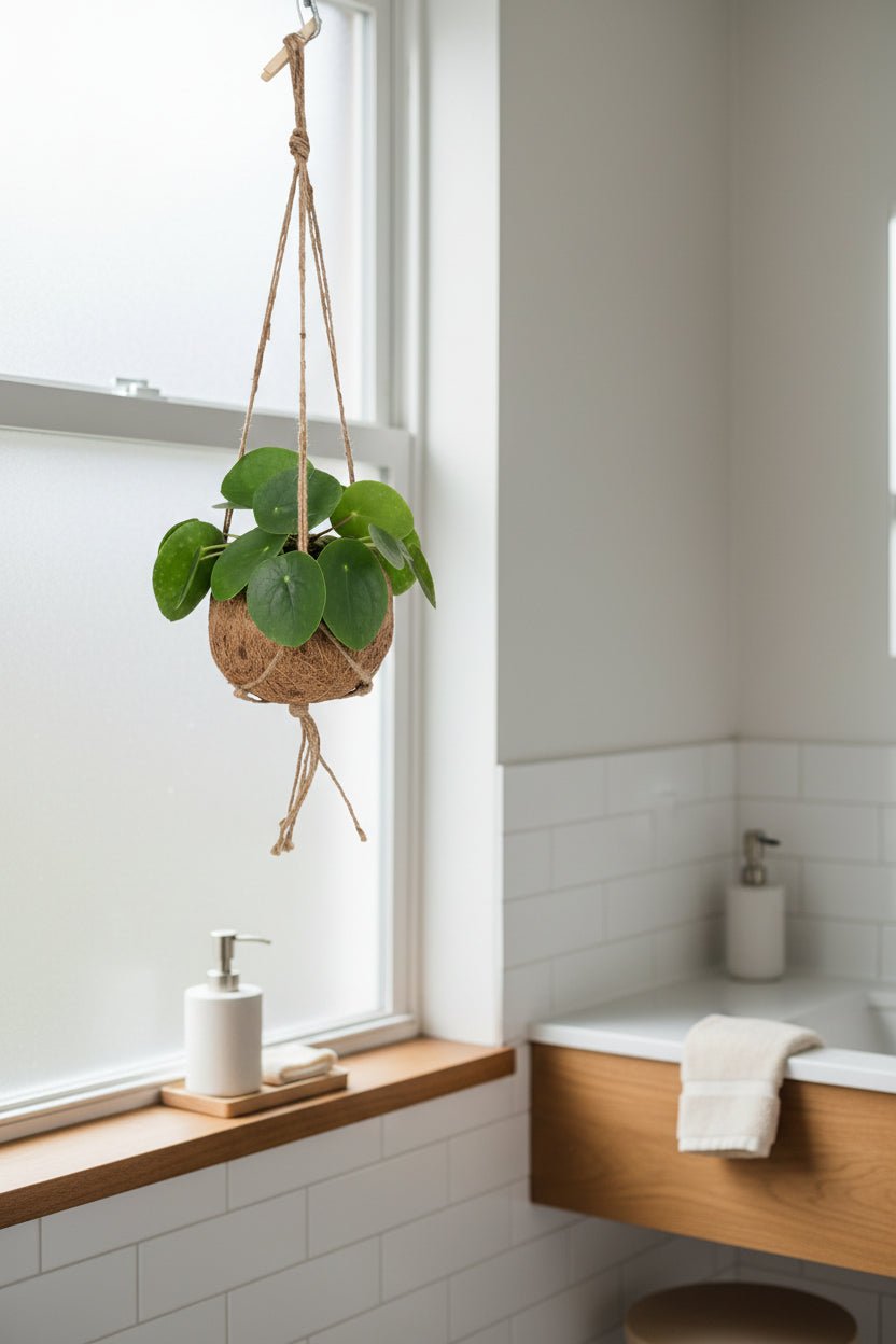 Kokodama Pilea Peperomioides — Plante suspendue - Verdeia - 3