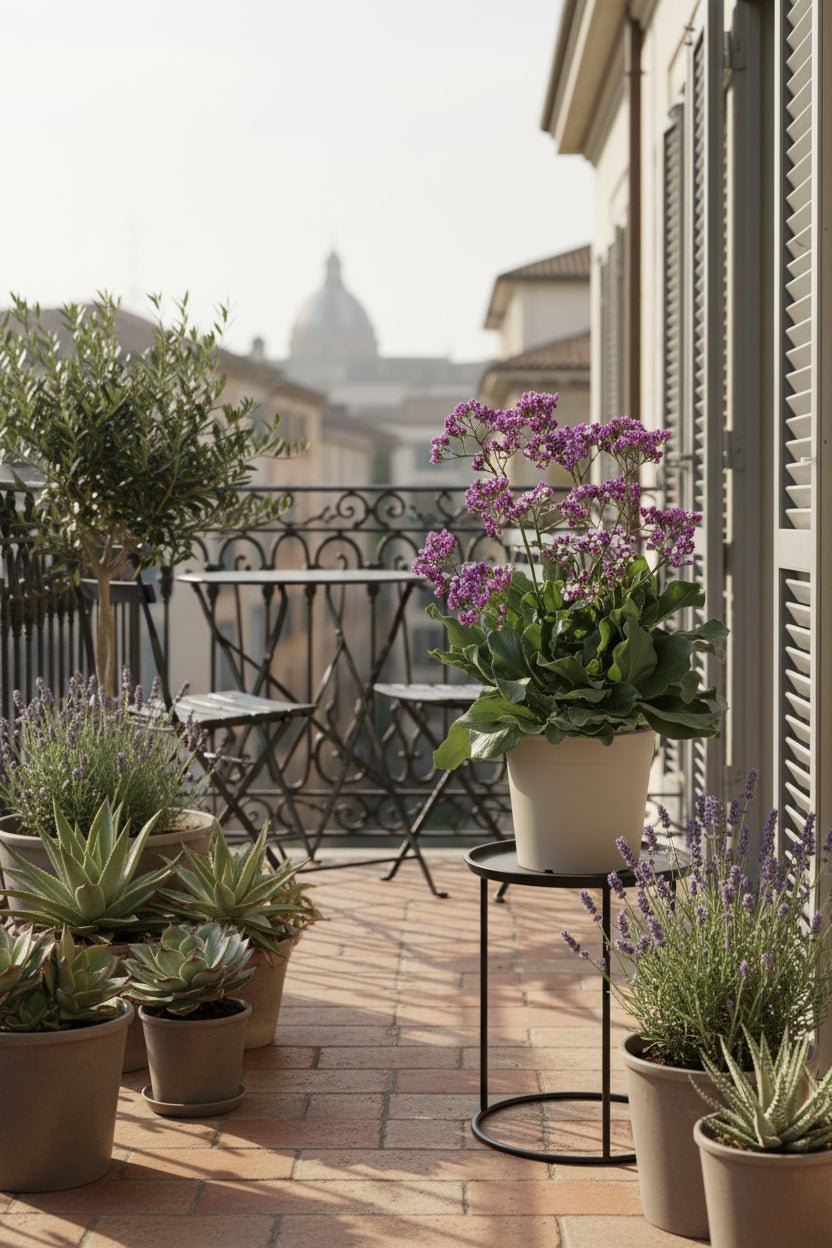 Limonium Salt Lake (Statice) H60 cm | Pot Ø19 cm - Verdeia - 4