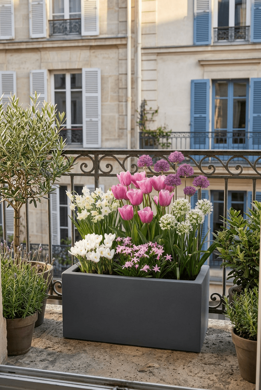 Mélange de bulbes de printemps rose et blanc — Bulbes calibre 10/12 - Verdeia - 4