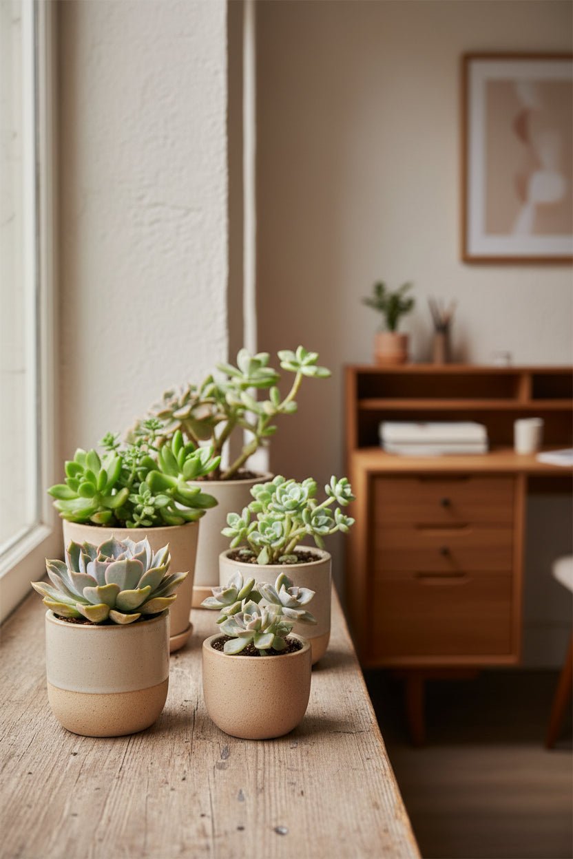 Mix of 30 succulents — Assorted succulent plants — Ø5.5 cm — H7 cm - Verdeia - 4