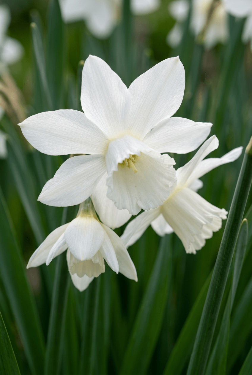Mezcla de narcisos botánicos blancos — Bulbos calibre 10/12 - Verdeia - 1
