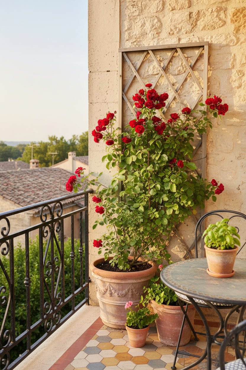 Pack 3 Rosiers Rosa Crazy in Love (Rosier miniature) - H65 cm | Pot Ø15 cm - Verdeia - 4