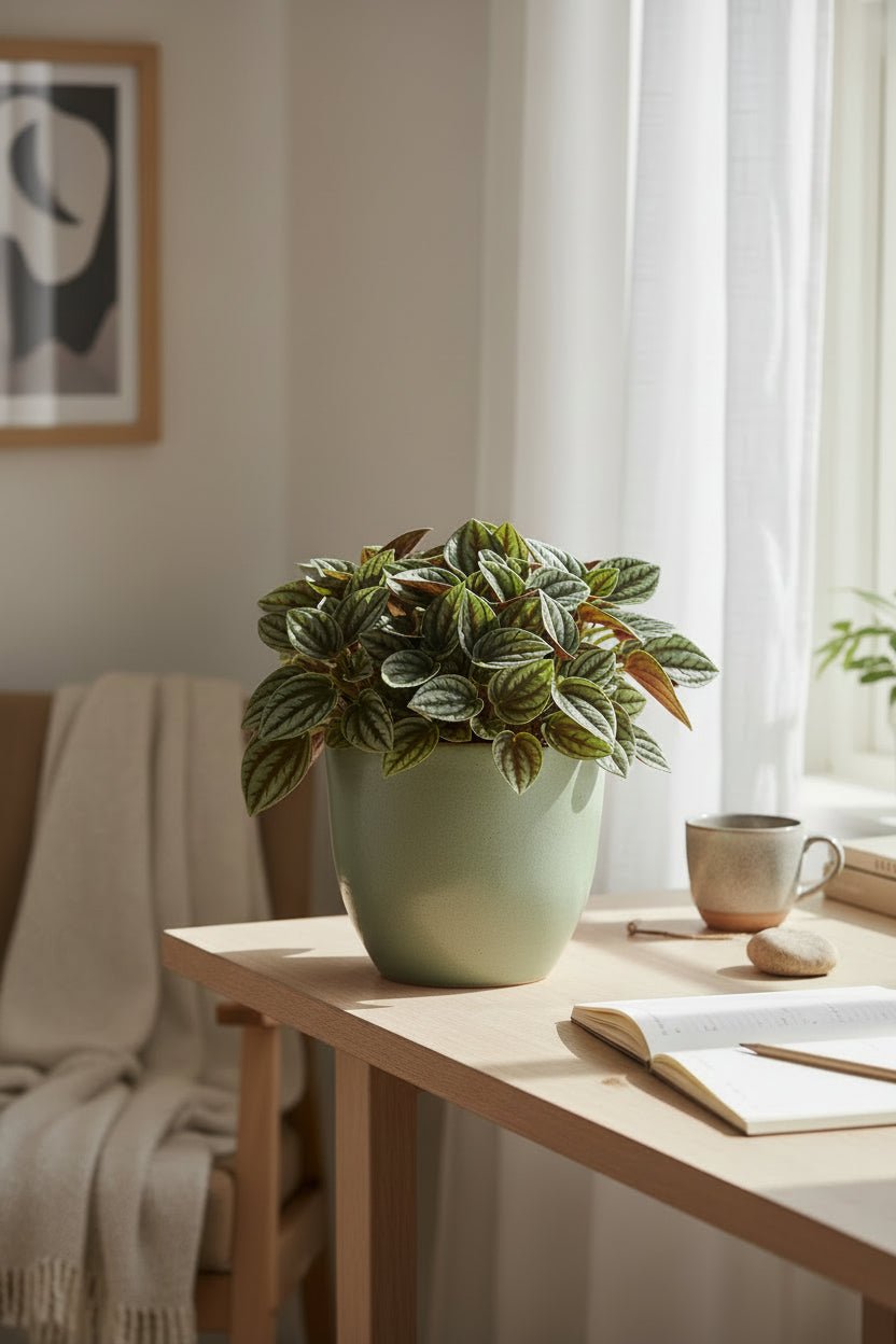 Peperomia Napoli Nights — Ø11 cm — H15 cm - Verdeia - 4