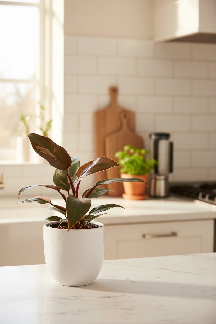 Filodendro Burgundy Princess - H25 cm | Maceta Ø12 cm - Verdeia - 5