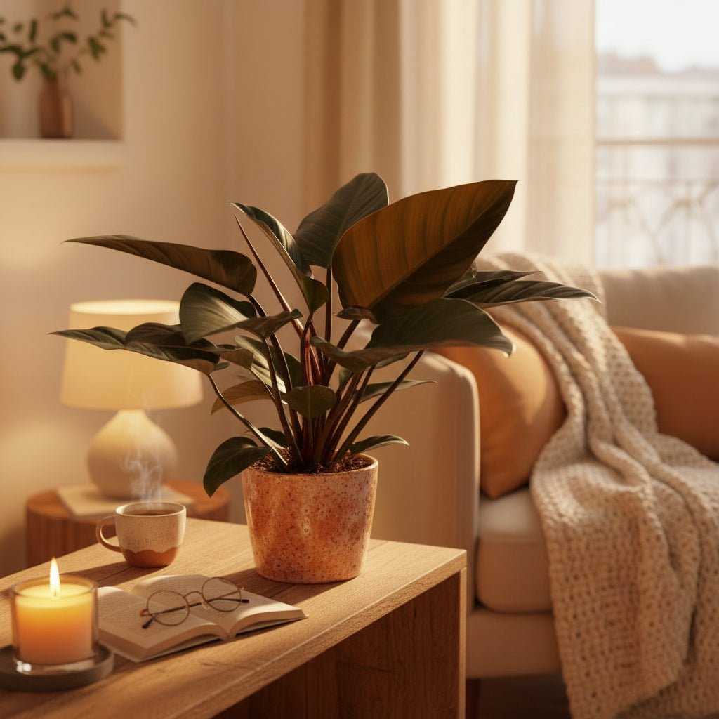 Philodendron Congo Red – Ø27 cm – H80 cm - Verdeia - 5