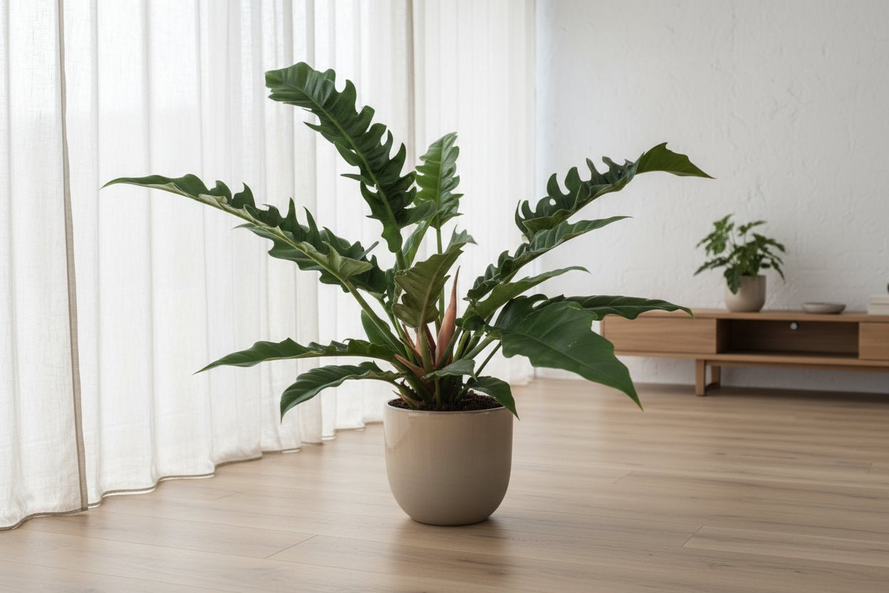 Philodendron ‘Narrow Escape’ – Philodendron tropical – Ø19cm – ↕55cm - Verdeia