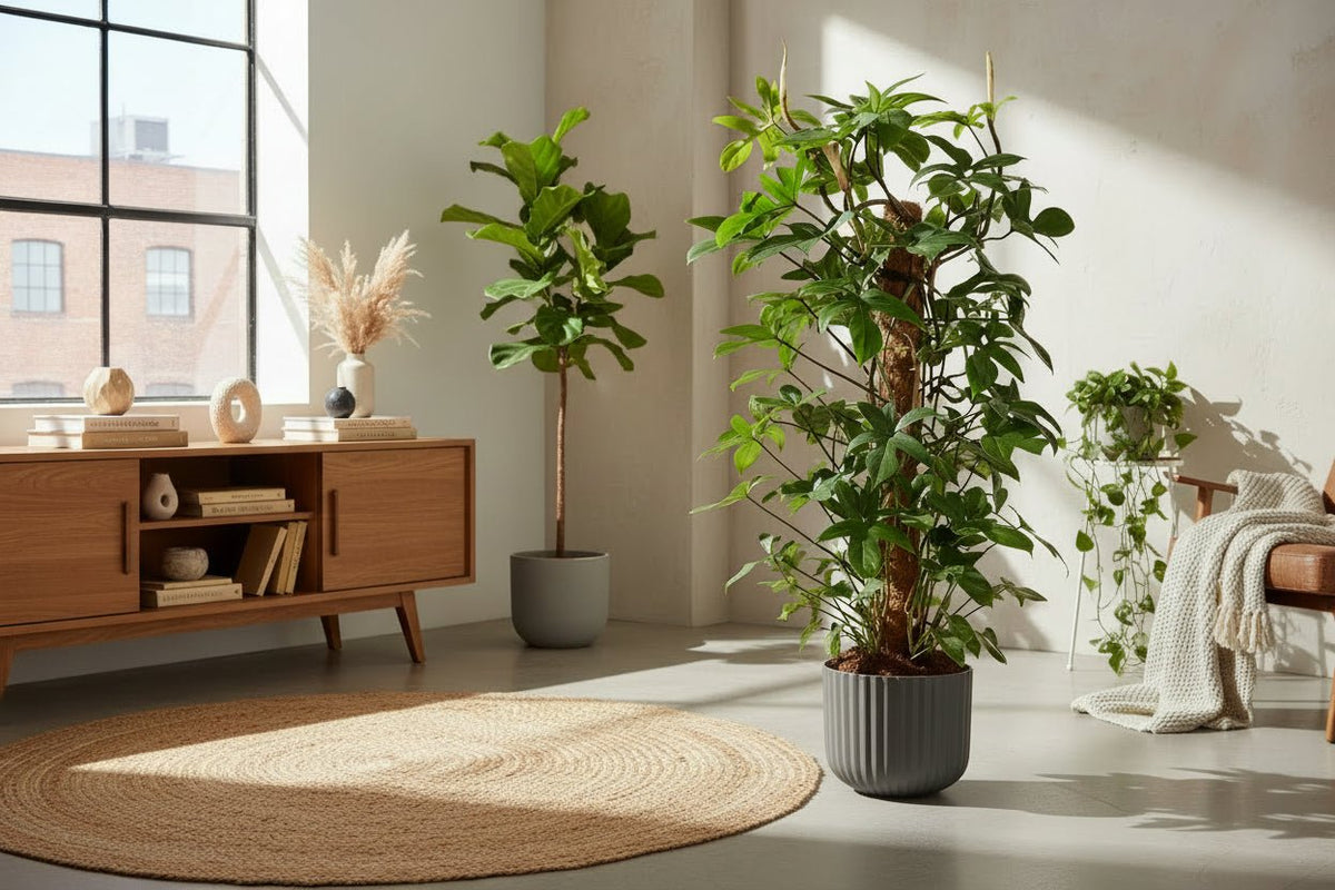 Philodendron Pedatum — Ø27 cm — H130 cm - Verdeia - 5