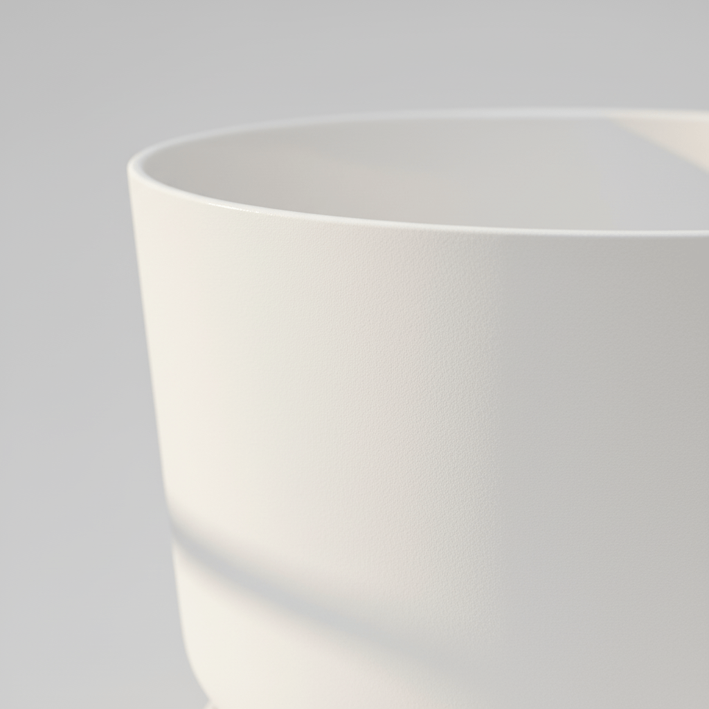 Maceta Elho Greenville Redonda blanca - Verdeia - 2