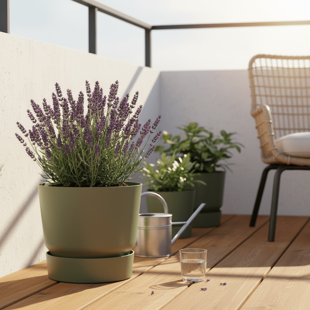 Maceta Elho Greenville Redonda verde follaje - Verdeia - 2