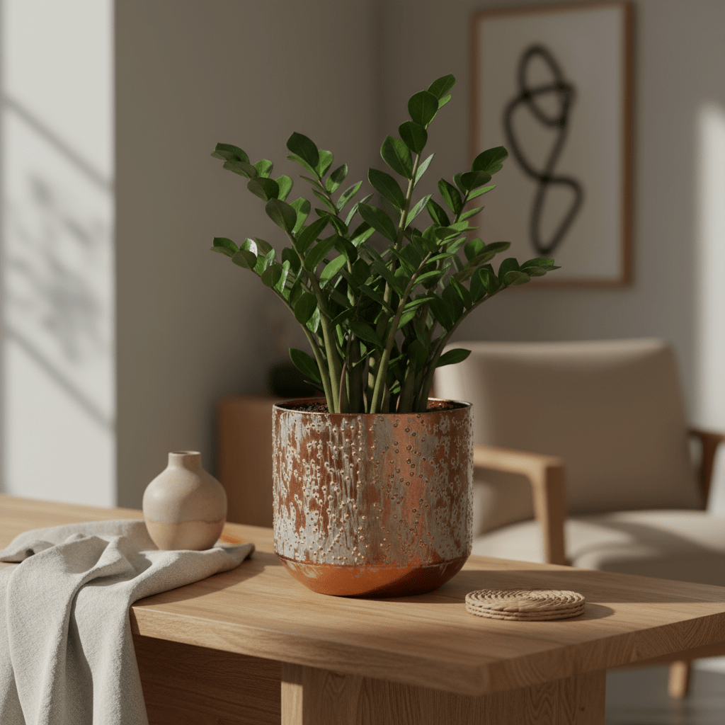 Pot Lian Cuivré Ø19 cm - Verdeia