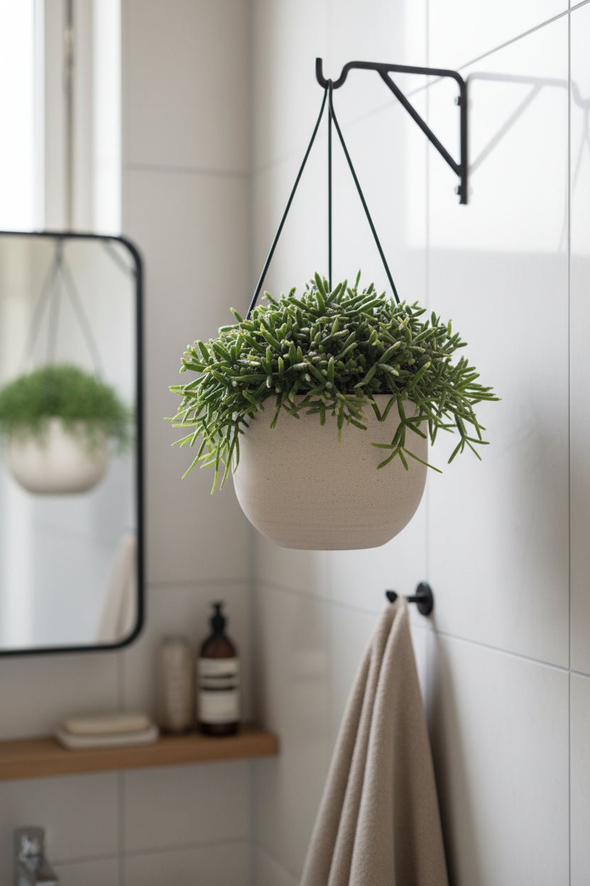 Rhipsalis Burchellii (Cactus gui) - Ø12cm - H20cm - Verdeia - 3