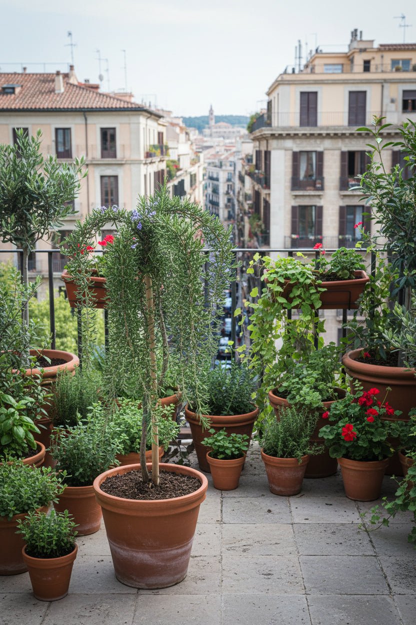 Rosmarinus officinalis &
