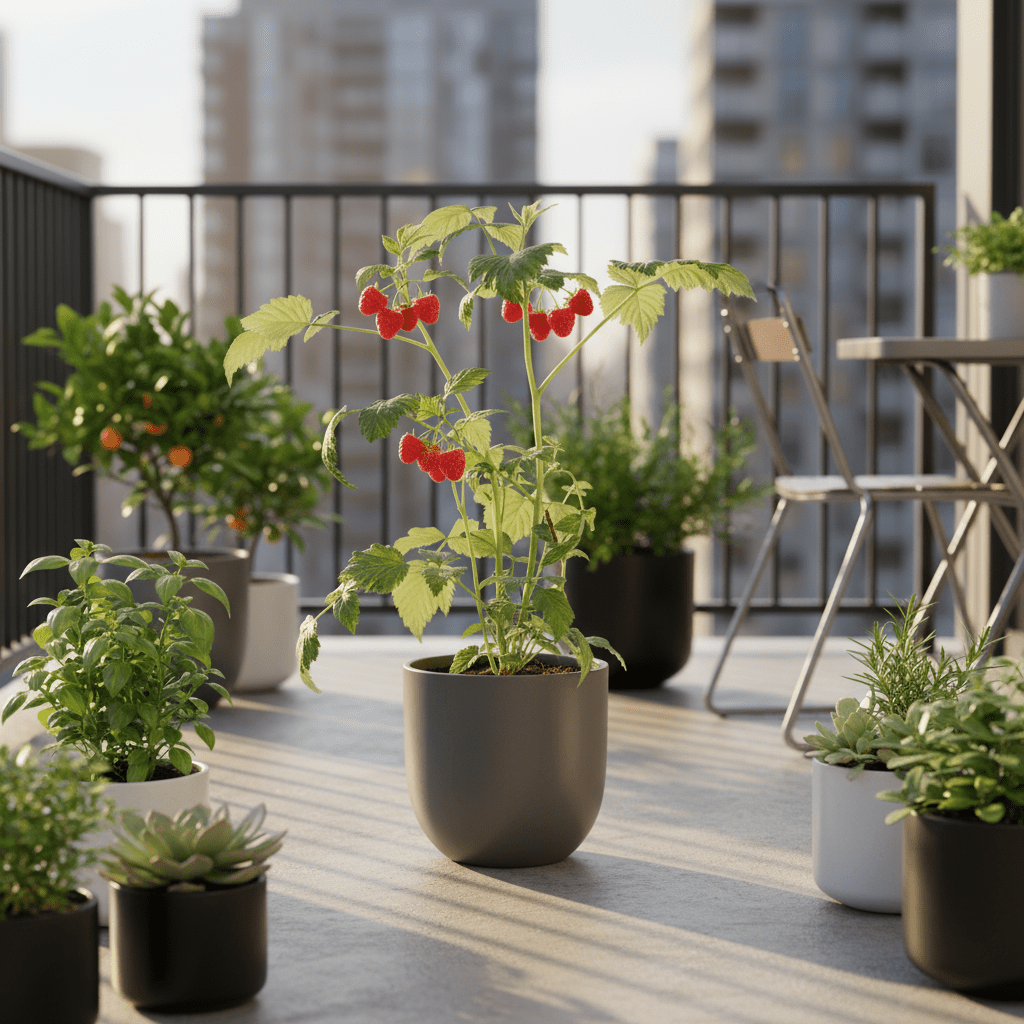 Rubus idaeus ‘Malling Promise’ – Frambueso ecológico – D13cm x A45cm - Verdeia - 4