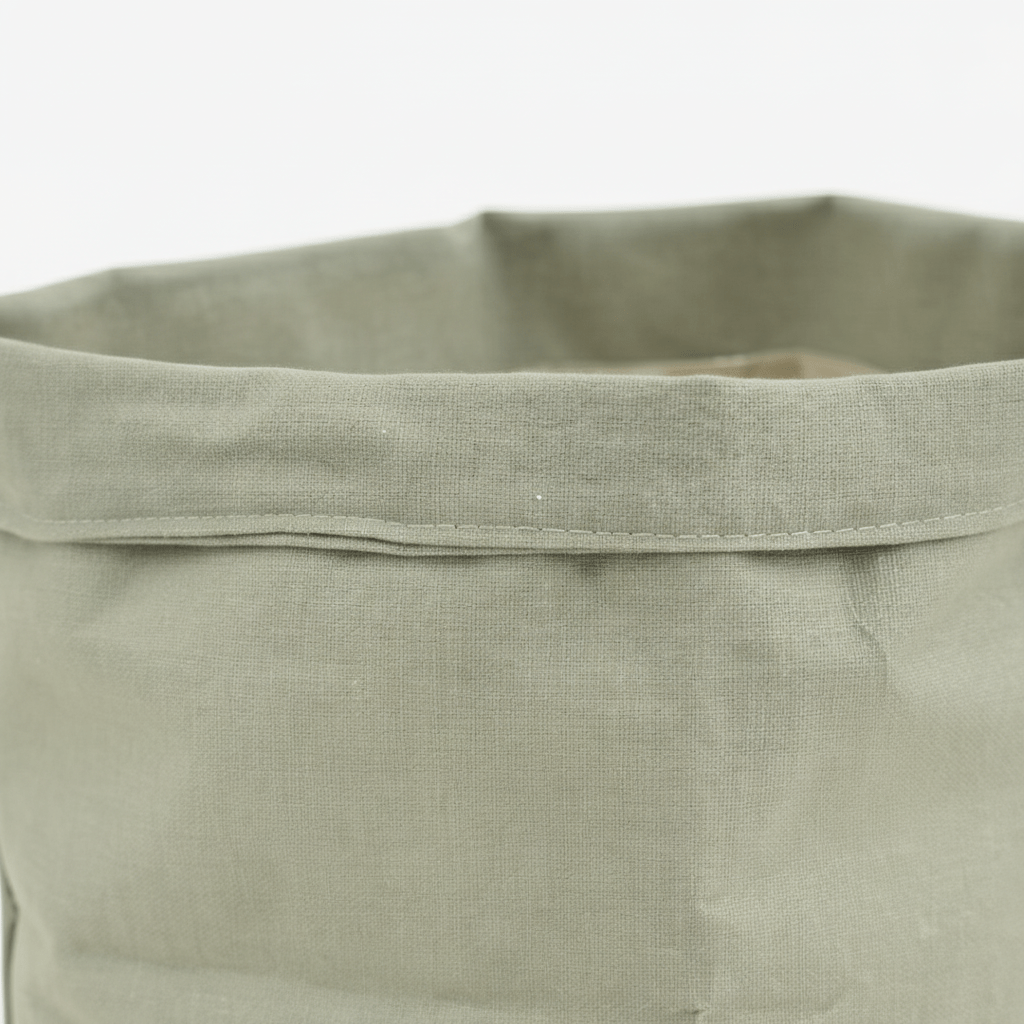 Übertopf-Tasche in Jadegrün — Wasserdichter Stoff - Verdeia - 2