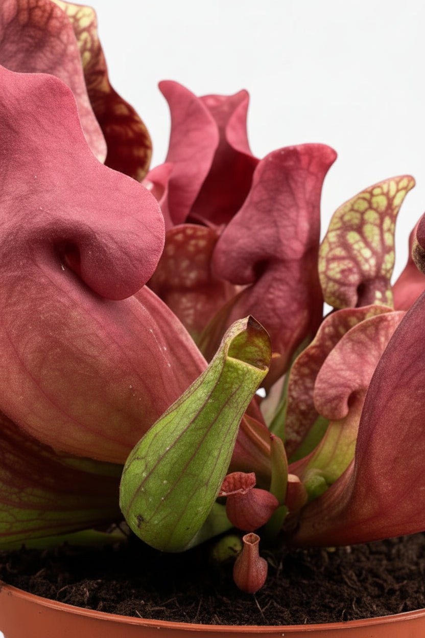 Sarracenia Maroon — Ø12 cm — H23 cm - Verdeia - 2