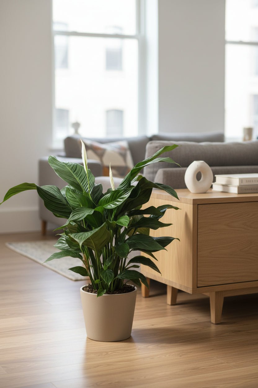 Spathiphyllum Sweet Silvana — Fleur de lune — Ø24 cm — H80 cm - Verdeia - 3