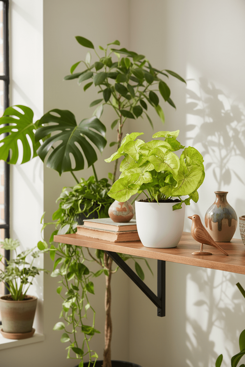 Syngonium Golden — Planta flecha dorada — Ø14 cm — H30 cm - Verdeia - 5