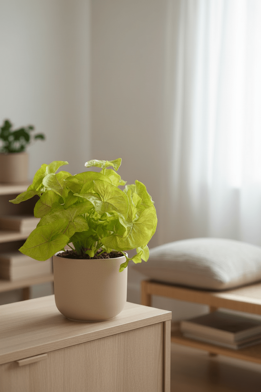 Syngonium Golden — Planta flecha dorada — Ø14 cm — H30 cm - Verdeia - 4